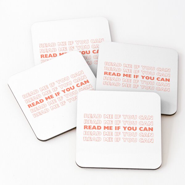 Item preview, Read me if you can, Typography designed and sold by WorlDigitalArts.