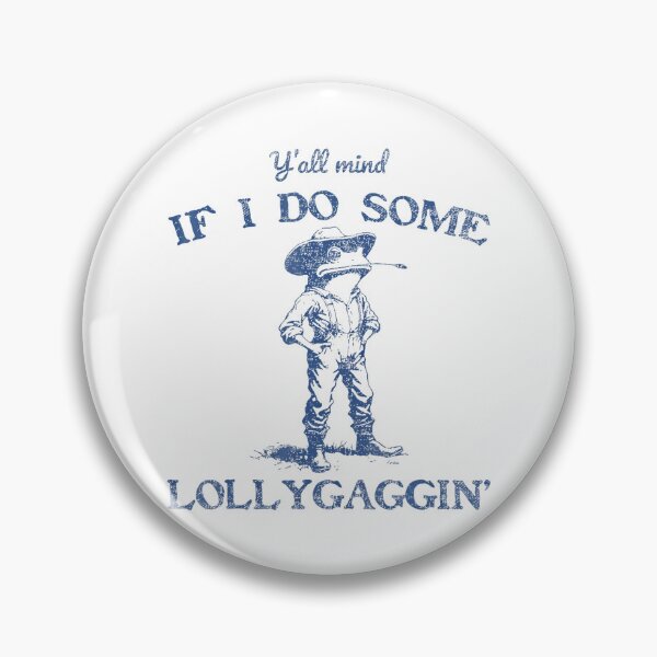 Item preview, Cowboy Frog Y'all Mind If I Do Some Lollygagging designed and sold by LeoVargasVelha.