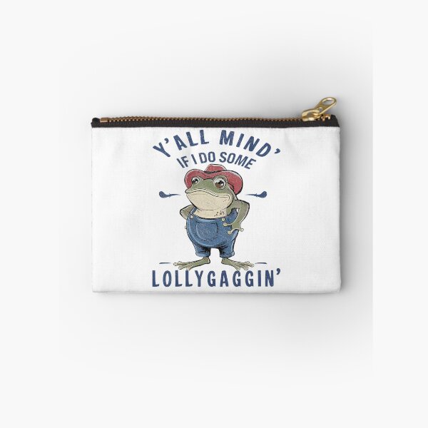 Item preview, Do Some Lollygagging Funny Cowboy Frog designed and sold by LeoVargasVelha.