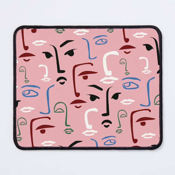 Item preview, Monochrome Faces, Expressions in Line, Minimalistic Black n White Art, Abstract Emotional Faces, Monochrome Expressionism designed and sold by Kintsugi99.