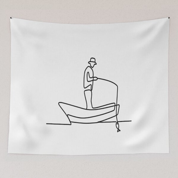 Item preview, Fishing Line Drawing designed and sold by sulton7.