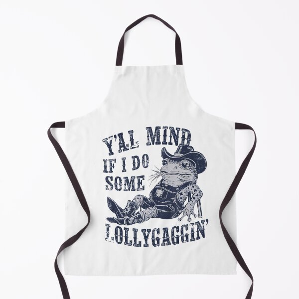 Item preview, If I Do Some Lollygagging Funny Cowboy Frog designed and sold by LeoVargasVelha.