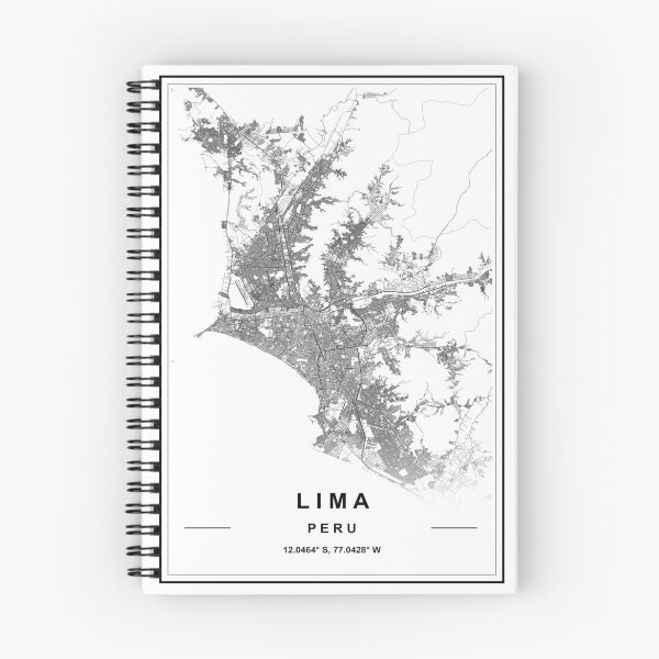 Item preview, Mapa de Lima designed and sold by SHAMPAIN-ART-CO.