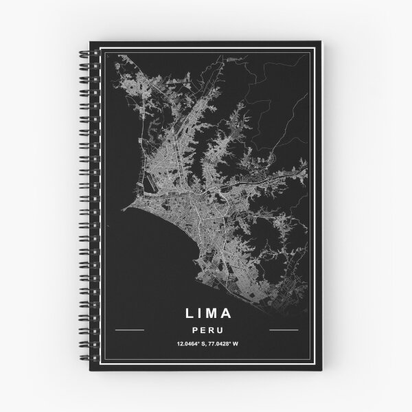 Item preview, Mapa de Lima designed and sold by SHAMPAIN-ART-CO.