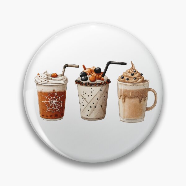Item preview, Favorite Halloween Latte: A cute and spooky holiday drink designed and sold by natalidesign.