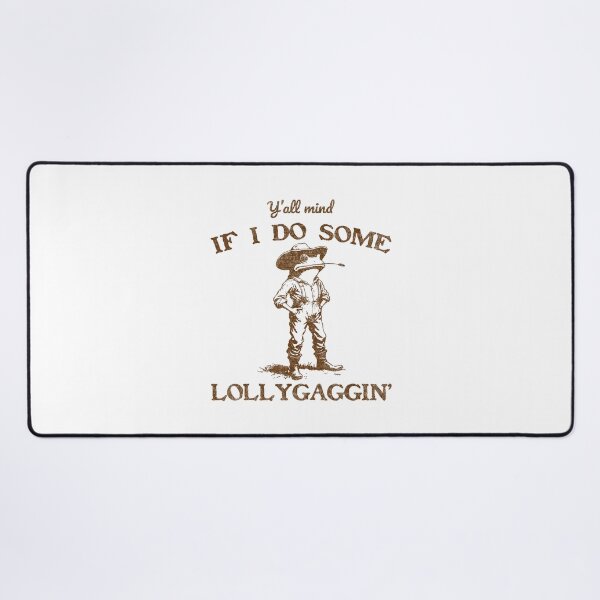 Item preview, Meme If I Do Some Lollygagging Funny Cowboy Frog designed and sold by LeoVargasVelha.