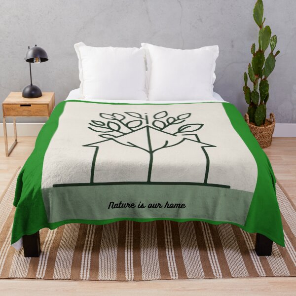Item preview, Nature is Our Home - Minimalist Eco-Friendly Design designed and sold by Milina3.