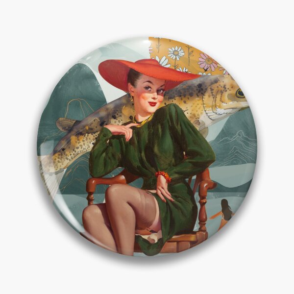 Item preview, Pin up n.° 2 designed and sold by msechi.