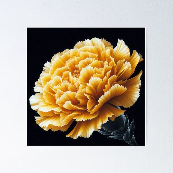 Item preview, Yellow Carnation designed and sold by Myra365Art.