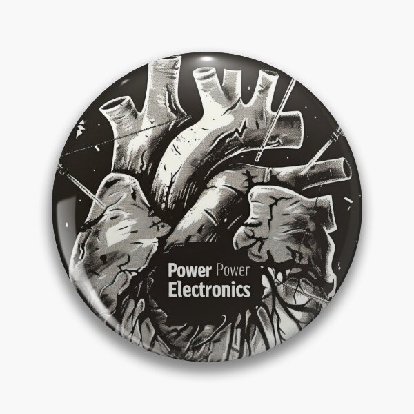 Item preview, Anatomical Heart Power electronics - Dark, Industrial Graphic Art designed and sold by Piotrek0001.