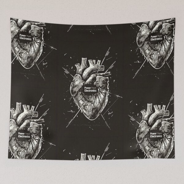 Item preview, Anatomical Heart Power electronics - Dark, Industrial Graphic Art designed and sold by Piotrek0001.