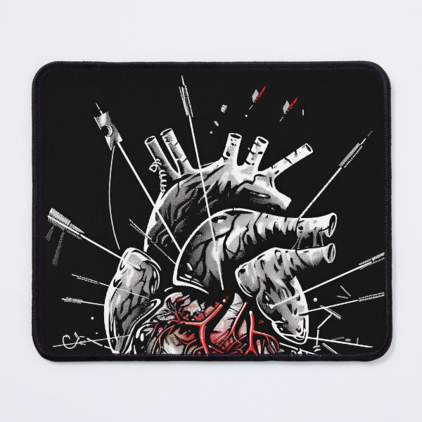 Item preview, Anatomical Heart Power electronics - Dark, Industrial Graphic Art designed and sold by Piotrek0001.