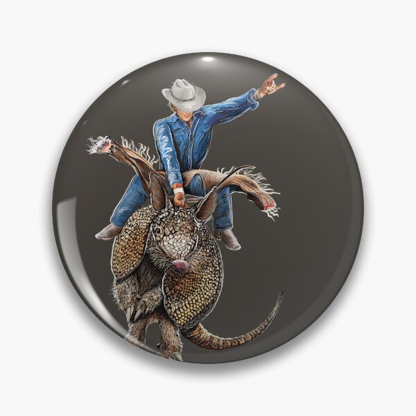 Item preview, Rodeo Bull Rider Armadillo Broncodillo designed and sold by oz10.