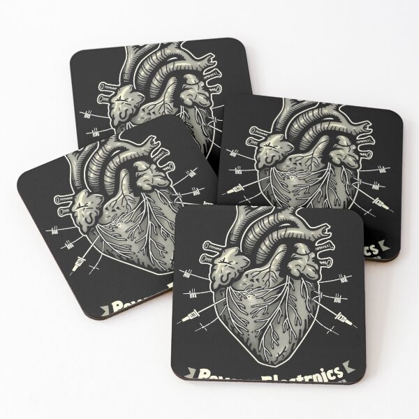 Item preview, Anatomical Heart Power electronics - Dark, Industrial Graphic Art designed and sold by Piotrek0001.