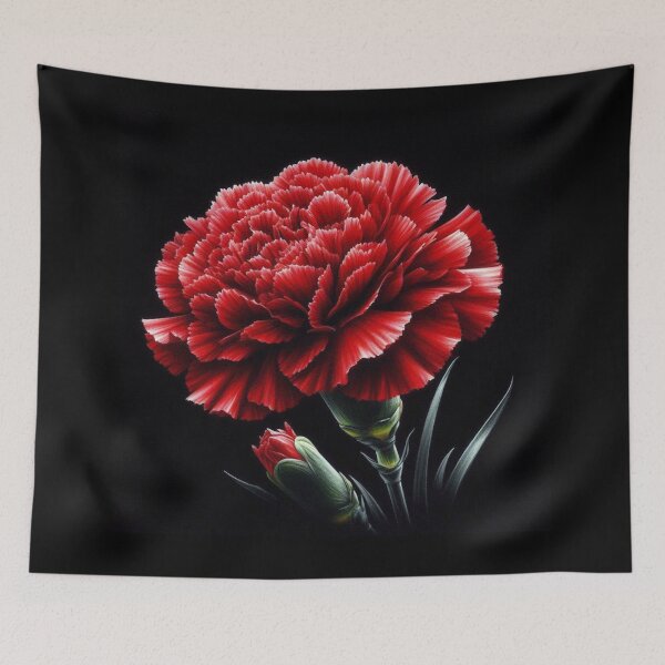 Item preview, Red Carnation designed and sold by Myra365Art.