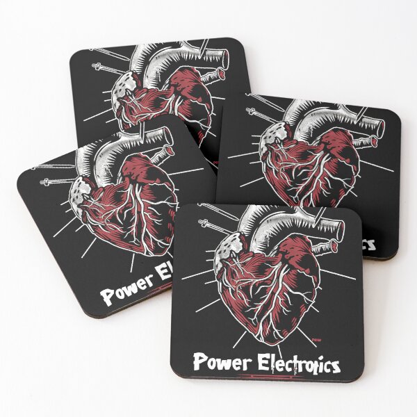 Item preview, Anatomical Heart Power electronics - Dark, Industrial Graphic Art designed and sold by Piotrek0001.