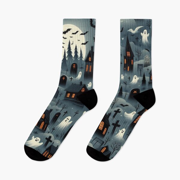 Item preview, Haunted Village Ghost Scene designed and sold by JavisSRDesign.