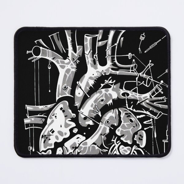Item preview, Anatomical Heart Power electronics - Dark, Industrial Graphic Art designed and sold by Piotrek0001.