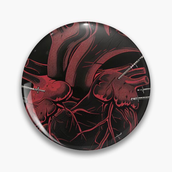 Item preview, Anatomical Heart Power electronics - Dark, Industrial Graphic Art designed and sold by Piotrek0001.