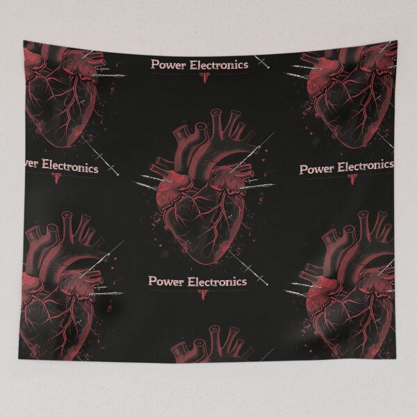 Item preview, Anatomical Heart Power electronics - Dark, Industrial Graphic Art designed and sold by Piotrek0001.