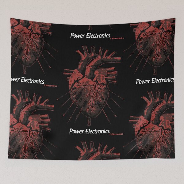 Item preview, Anatomical Heart Power electronics - Dark, Industrial Graphic Art designed and sold by Piotrek0001.