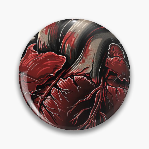 Item preview, Anatomical Heart Power electronics - Dark, Industrial Graphic Art designed and sold by Piotrek0001.