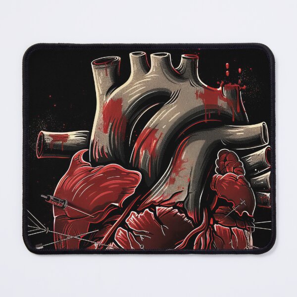 Item preview, Anatomical Heart Power electronics - Dark, Industrial Graphic Art designed and sold by Piotrek0001.