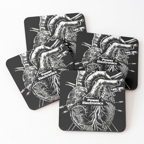 Item preview, Anatomical Heart Power electronics - Dark, Industrial Graphic Art designed and sold by Piotrek0001.