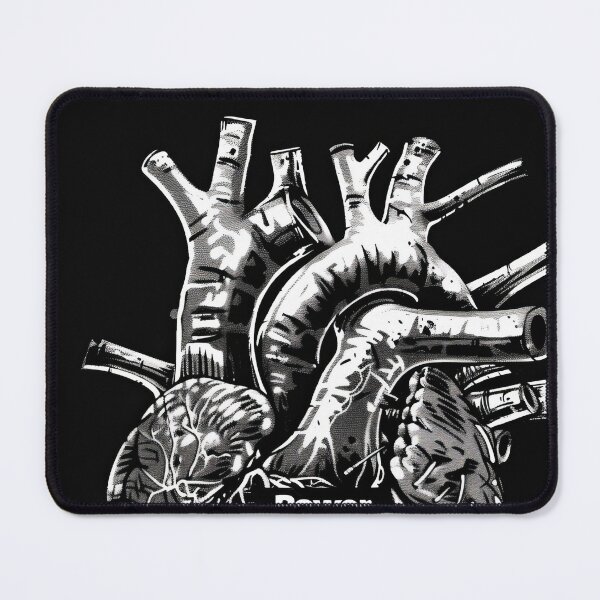 Item preview, Anatomical Heart Power electronics - Dark, Industrial Graphic Art designed and sold by Piotrek0001.
