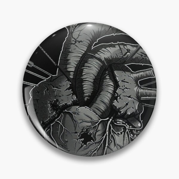 Item preview, Anatomical Heart Power electronics - Dark, Industrial Graphic Art designed and sold by Piotrek0001.