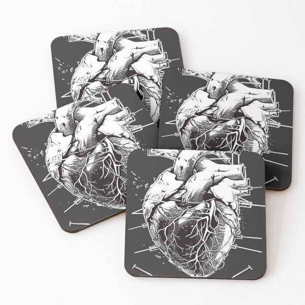 Item preview, Anatomical Heart Power electronics - Dark, Industrial Graphic Art designed and sold by Piotrek0001.