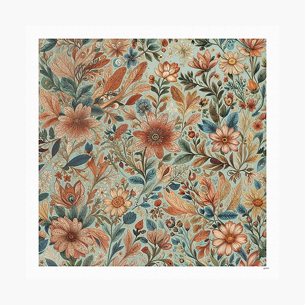 Aperçu de l'œuvre Flowers field 85 créée et vendue par olivier duchossoir.