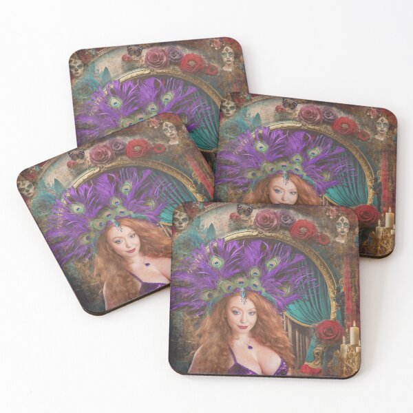 Item preview, Purple Peacock Showgirl designed and sold by Tau Tia L Douglass.
