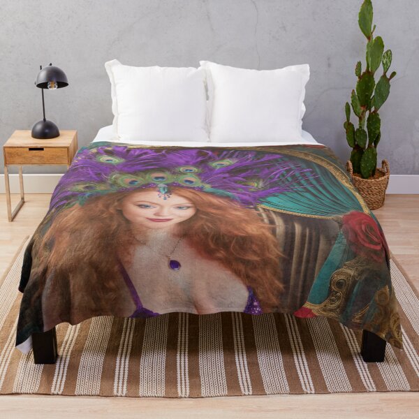 Item preview, Purple Peacock Showgirl designed and sold by Tau Tia L Douglass.