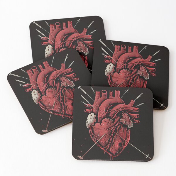 Item preview, Anatomical Heart Power electronics - Dark, Industrial Graphic Art designed and sold by Piotrek0001.