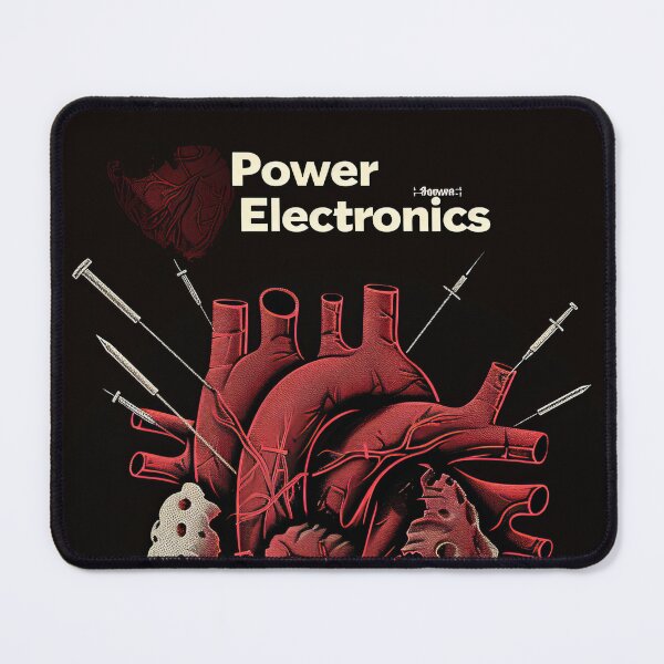 Item preview, Anatomical Heart Power electronics - Dark, Industrial Graphic Art designed and sold by Piotrek0001.