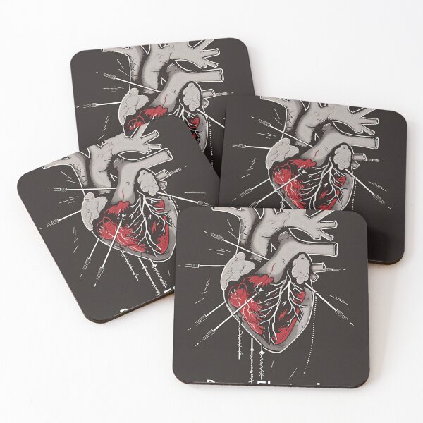 Item preview, Anatomical Heart Power electronics - Dark, Industrial Graphic Art designed and sold by Piotrek0001.