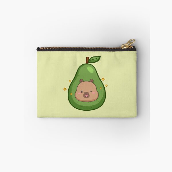 Item preview, Cute Avacado Capybara Illustration designed and sold by CapyFun.