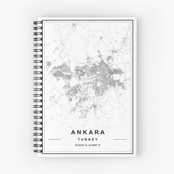 Item preview, Ankara Map designed and sold by SHAMPAIN-ART-CO.