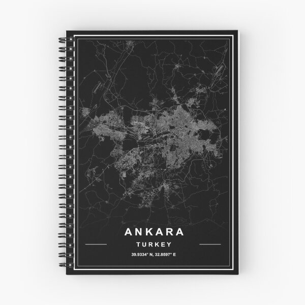 Item preview, Ankara Map designed and sold by SHAMPAIN-ART-CO.