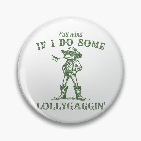 Item preview, Y'all Mind Funny Cowboy Frog designed and sold by LeoVargasVelha.
