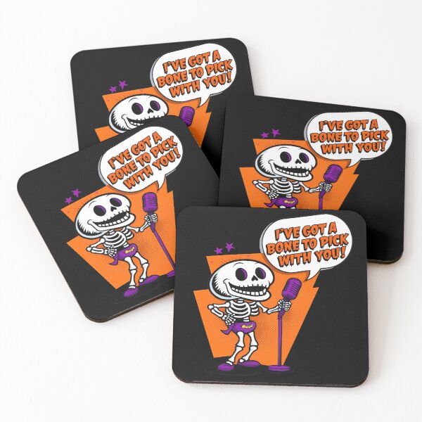 Item preview, Halloween Humor: Skeleton Mic Stand Design designed and sold by ashdenent.