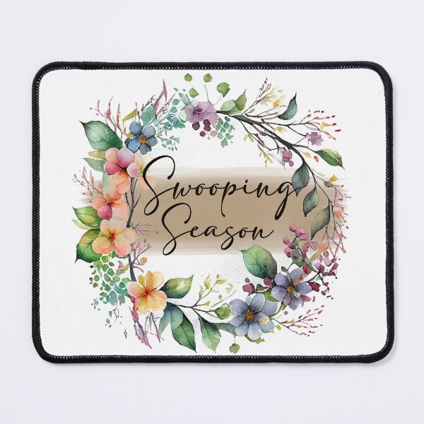 Item preview, Swooping Season Floral Spring Wreath - floral leafy watercolour wreath with bees for Springtime Decor designed and sold by Chestnut Falls Studio.