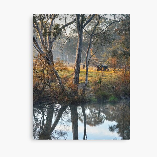 Item preview, Country Morning, Myrtleford designed and sold by Harry Oldmeadow.