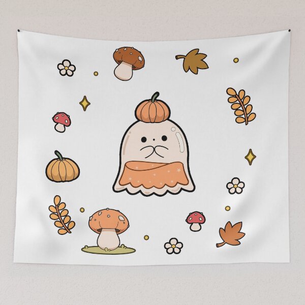 Item preview, Autumn ghost designed and sold by Magicalcomfy.