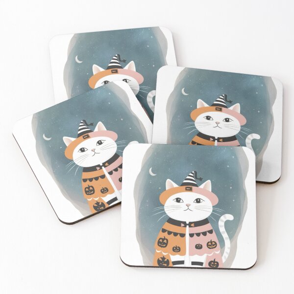 Item preview, Cute Halloween cat in Halloween season. designed and sold by Mysterywall.