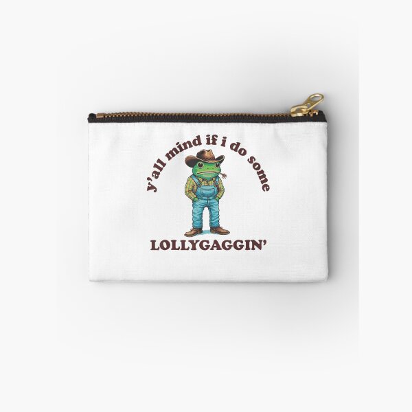 Item preview, Y'all Mind If I Do Some Lollygagging Cowboy Frog Funny designed and sold by LeoVargasVelha.