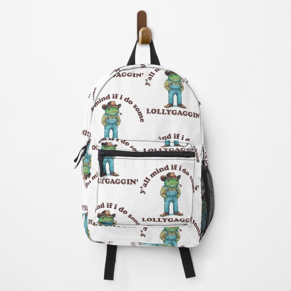 Item preview, Y'all Mind If I Do Some Lollygagging Cowboy Frog Funny designed and sold by LeoVargasVelha.