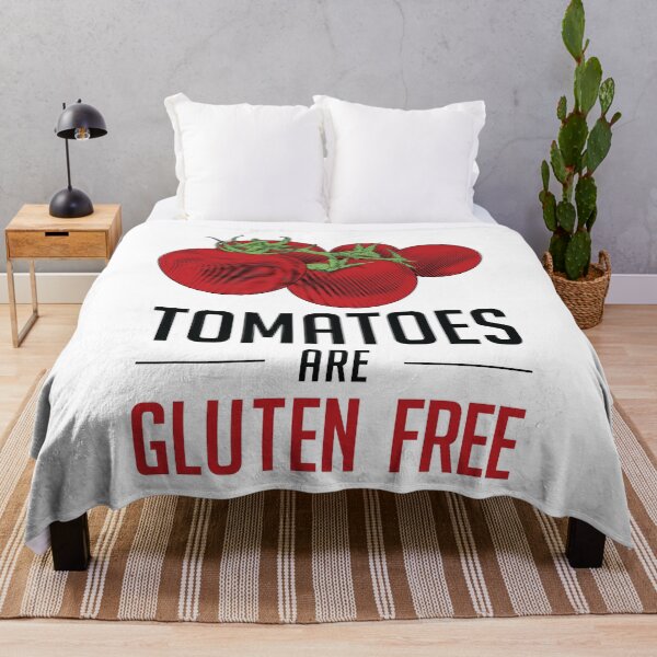 Item preview, "Tomato is Gluten-free" t shirt design series designed and sold by MyGluteesFree77.
