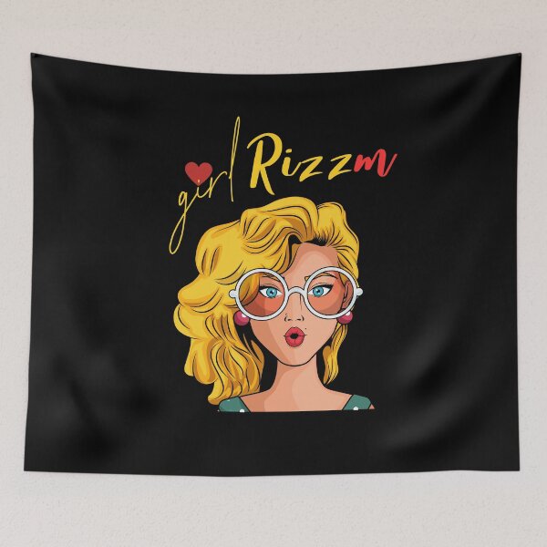 Item preview, Girl Rizzm slang trend word, Rizz, Funny Rizz t-shirt  designed and sold by WorlDigitalArts.